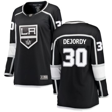 Fanatics Branded Los Angeles Kings Women's Denis Dejordy Breakaway Black Home NHL Jersey