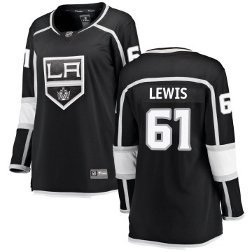 Fanatics Branded Los Angeles Kings Women's Trevor Lewis Breakaway Black Home NHL Jersey
