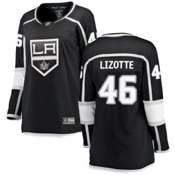 Fanatics Branded Los Angeles Kings Women's Blake Lizotte Breakaway Black Home NHL Jersey