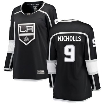 Fanatics Branded Los Angeles Kings Women's Bernie Nicholls Breakaway Black Home NHL Jersey