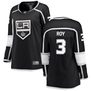 Fanatics Branded Los Angeles Kings Women's Matt Roy Breakaway Black Home NHL Jersey