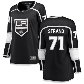 Fanatics Branded Los Angeles Kings Women's Austin Strand Breakaway Black Home NHL Jersey