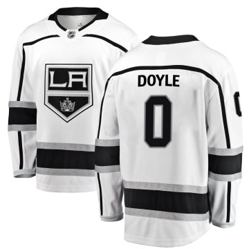Fanatics Branded Los Angeles Kings Men's Braden Doyle Breakaway White Away NHL Jersey