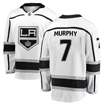 Fanatics Branded Los Angeles Kings Men's Mike Murphy Breakaway White Away NHL Jersey