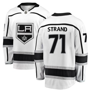 Fanatics Branded Los Angeles Kings Men's Austin Strand Breakaway White Away NHL Jersey