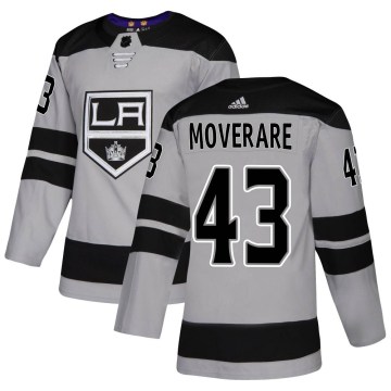 Adidas Los Angeles Kings Men's Jacob Moverare Authentic Gray Alternate NHL Jersey