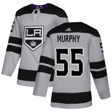 Adidas Los Angeles Kings Men's Larry Murphy Authentic Gray Alternate NHL Jersey