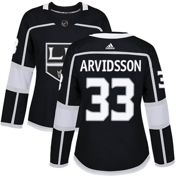 Adidas Los Angeles Kings Women's Viktor Arvidsson Authentic Black Home NHL Jersey