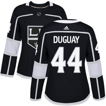 Adidas Los Angeles Kings Women's Ron Duguay Authentic Black Home NHL Jersey