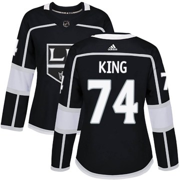 Adidas Los Angeles Kings Women's Dwight King Authentic Black Home NHL Jersey