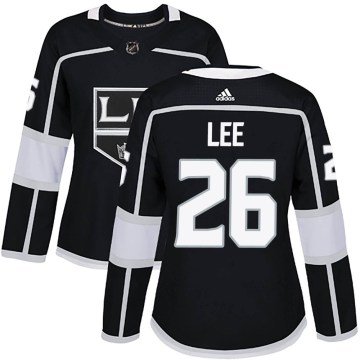 Adidas Los Angeles Kings Women's Andre Lee Authentic Black Home NHL Jersey