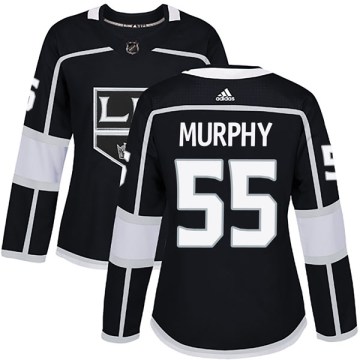 Adidas Los Angeles Kings Women's Larry Murphy Authentic Black Home NHL Jersey