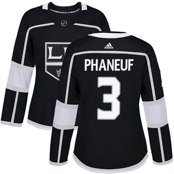 Adidas Los Angeles Kings Women's Dion Phaneuf Authentic Black Home NHL Jersey