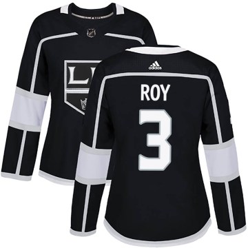 Adidas Los Angeles Kings Women's Matt Roy Authentic Black Home NHL Jersey