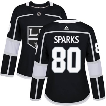 Adidas Los Angeles Kings Women's Garret Sparks Authentic Black Home NHL Jersey