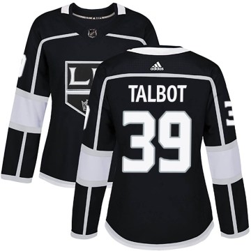 Adidas Los Angeles Kings Women's Cam Talbot Authentic Black Home NHL Jersey