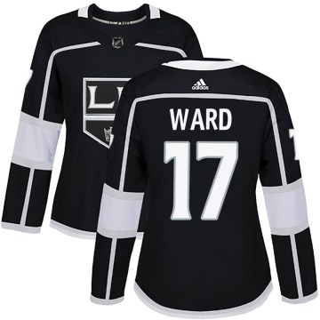 Adidas Los Angeles Kings Women's Taylor Ward Authentic Black Home NHL Jersey