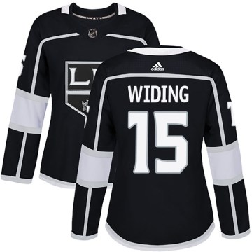 Adidas Los Angeles Kings Women's Juha Widing Authentic Black Home NHL Jersey