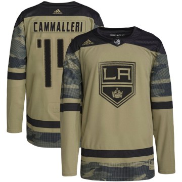 Adidas Los Angeles Kings Youth Mike Cammalleri Authentic Camo Military Appreciation Practice NHL Jersey