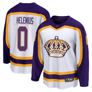 Fanatics Branded Los Angeles Kings Men's Samuel Helenius Breakaway White Special Edition 2.0 NHL Jersey