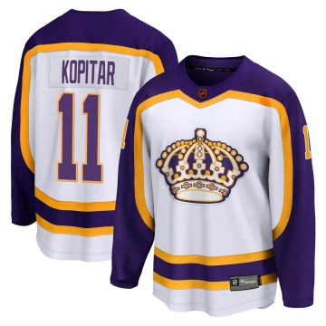Fanatics Branded Los Angeles Kings Men's Anze Kopitar Breakaway White Special Edition 2.0 NHL Jersey