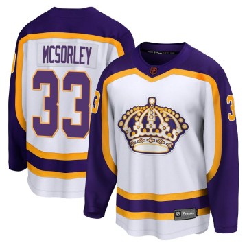 Fanatics Branded Los Angeles Kings Men's Marty Mcsorley Breakaway White Special Edition 2.0 NHL Jersey