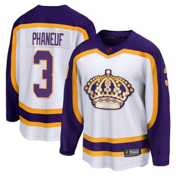 Fanatics Branded Los Angeles Kings Men's Dion Phaneuf Breakaway White Special Edition 2.0 NHL Jersey