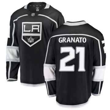 Fanatics Branded Los Angeles Kings Youth Tony Granato Breakaway Black Home NHL Jersey