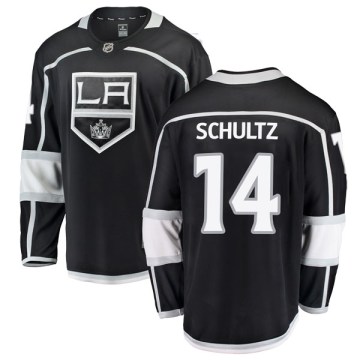 Fanatics Branded Los Angeles Kings Youth Dave Schultz Breakaway Black Home NHL Jersey