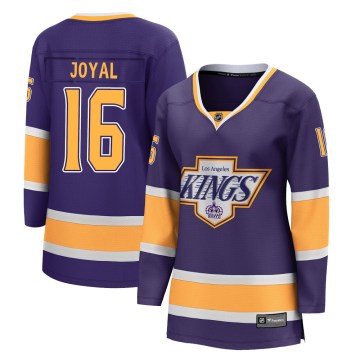 Fanatics Branded Los Angeles Kings Women's Eddie Joyal Breakaway Purple 2020/21 Special Edition NHL Jersey