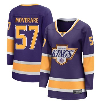 Fanatics Branded Los Angeles Kings Women's Jacob Moverare Breakaway Purple 2020/21 Special Edition NHL Jersey