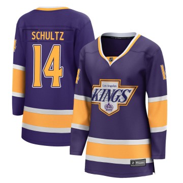 Fanatics Branded Los Angeles Kings Women's Dave Schultz Breakaway Purple 2020/21 Special Edition NHL Jersey