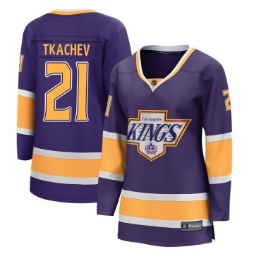 Fanatics Branded Los Angeles Kings Women's Vladimir Tkachev Breakaway Purple 2020/21 Special Edition NHL Jersey