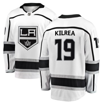 Fanatics Branded Los Angeles Kings Youth Brian Kilrea Breakaway White Away NHL Jersey