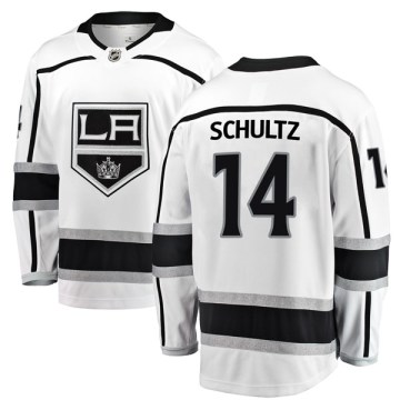 Fanatics Branded Los Angeles Kings Youth Dave Schultz Breakaway White Away NHL Jersey