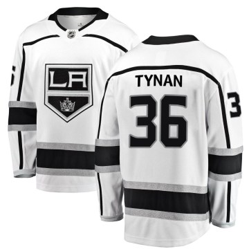 Fanatics Branded Los Angeles Kings Youth T.J. Tynan Breakaway White Away NHL Jersey