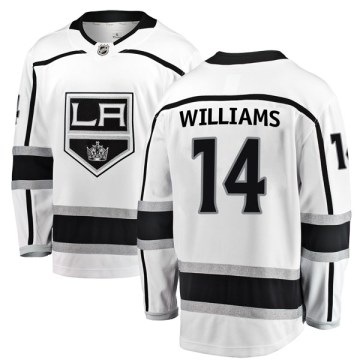 Fanatics Branded Los Angeles Kings Youth Justin Williams Breakaway White Away NHL Jersey