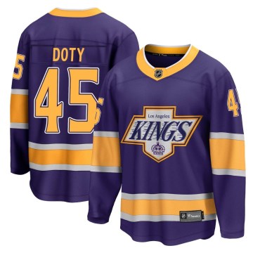 Fanatics Branded Los Angeles Kings Men's Jacob Doty Breakaway Purple 2020/21 Special Edition NHL Jersey