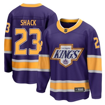 Fanatics Branded Los Angeles Kings Men's Eddie Shack Breakaway Purple 2020/21 Special Edition NHL Jersey