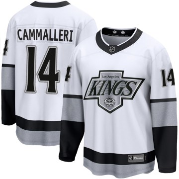 Fanatics Branded Los Angeles Kings Youth Mike Cammalleri Premier White Breakaway Alternate NHL Jersey