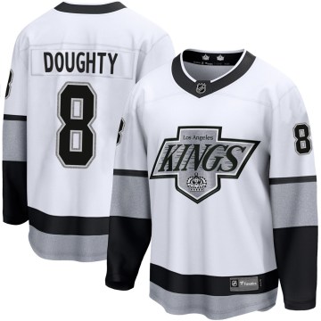 Fanatics Branded Los Angeles Kings Youth Drew Doughty Premier White Breakaway Alternate NHL Jersey
