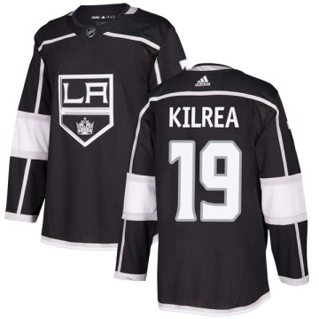 Adidas Los Angeles Kings Youth Brian Kilrea Authentic Black Home NHL Jersey