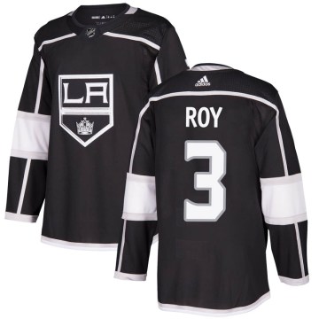 Adidas Los Angeles Kings Youth Matt Roy Authentic Black Home NHL Jersey