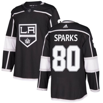 Adidas Los Angeles Kings Youth Garret Sparks Authentic Black Home NHL Jersey