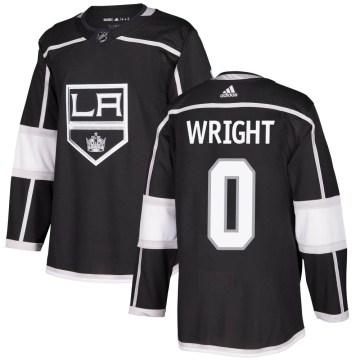 Adidas Los Angeles Kings Youth Jared Wright Authentic Black Home NHL Jersey
