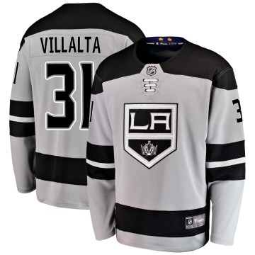 Fanatics Branded Los Angeles Kings Youth Matt Villalta Breakaway Gray Alternate NHL Jersey