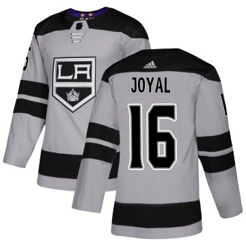 Adidas Los Angeles Kings Youth Eddie Joyal Authentic Gray Alternate NHL Jersey