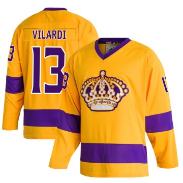 Adidas Los Angeles Kings Youth Gabriel Vilardi Authentic Gold Classics NHL Jersey