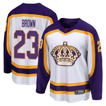 Fanatics Branded Los Angeles Kings Youth Dustin Brown Breakaway White Special Edition 2.0 NHL Jersey