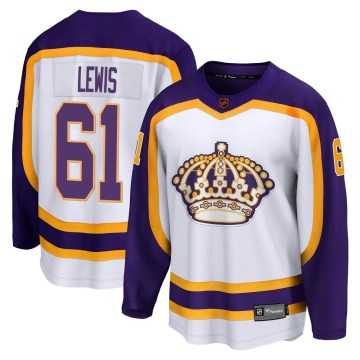 Fanatics Branded Los Angeles Kings Youth Trevor Lewis Breakaway White Special Edition 2.0 NHL Jersey